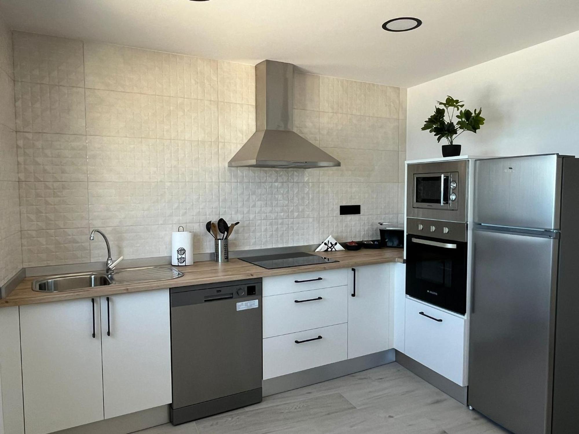 Apartamento Burela Paloma Playa Bagian luar foto